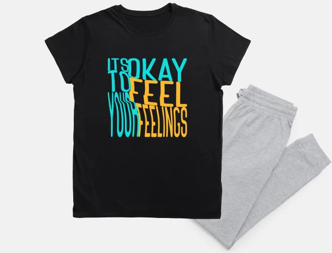 Pyjama Feel your feelings c est ok