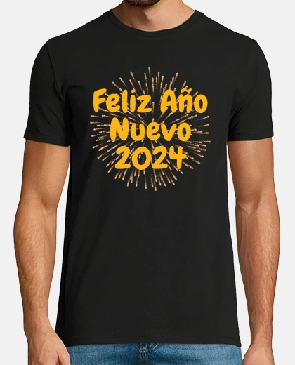 T-shirt felice anno nuovo