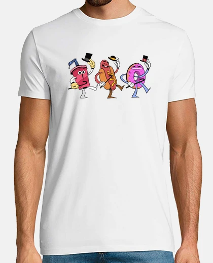 T-shirt felice veloce confortevole