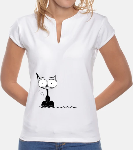 T-shirt feline garcia