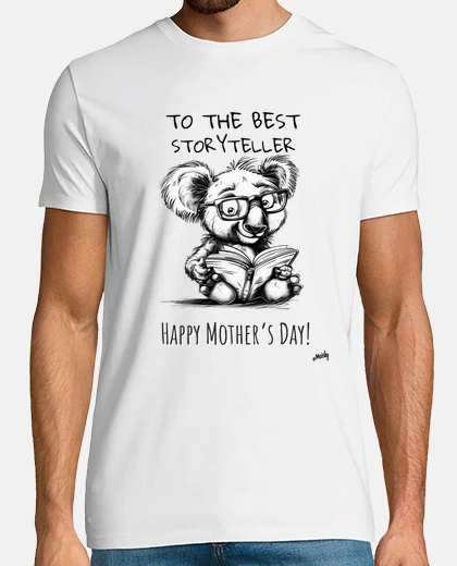 Camiseta feliz dia de la madre, koala