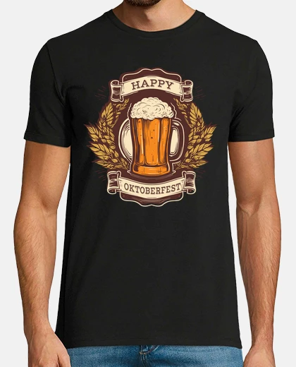 Camiseta feliz festival de la cerveza oktoberfes