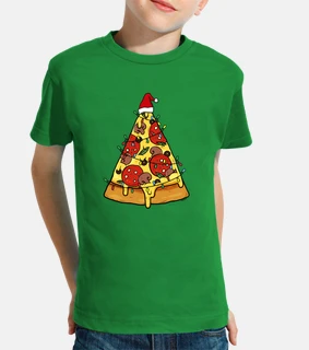feliz navidad pizza