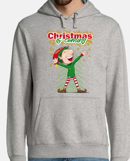 Felpa felpa hommr buon natale elf