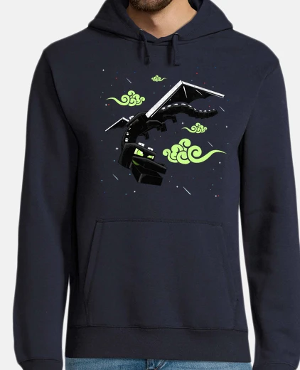 Felpa felpa minecraft dragon ender uomo