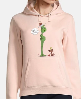 felpa da donna, natale il grinch