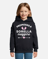 Promosso a sorella maggiore kids t-shirt