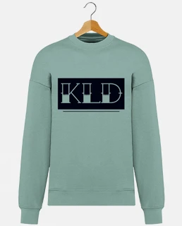 felpa, senza cappuccio, kld nero