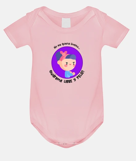 Kids feminist body. free and happy.