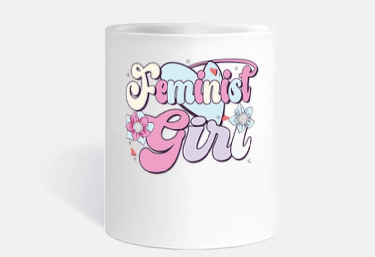 Cup feminist girl