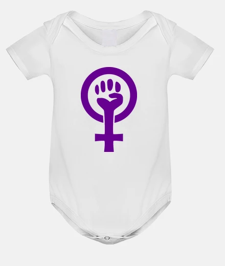 Kids feminist symbol (purple)