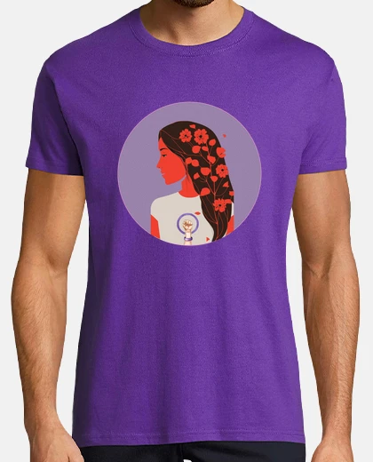 T-shirt feminist woman 8m