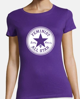 Playeras hotsell converse mujer