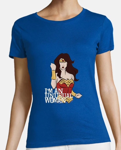 Tee-shirt femme inhabituelle - courte