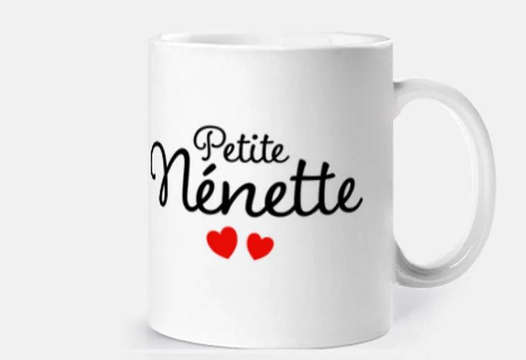 Mug Femme Nénette Mot Affectueux Couple