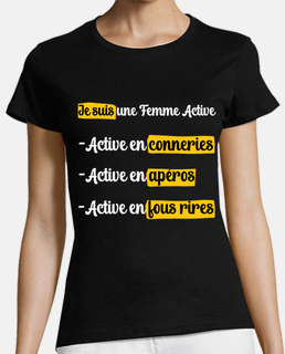 Tablier mode sage femme activé humour cadeau