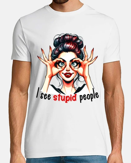 T-shirt femminismo femminista umorismo divertente caricatura cartone animato