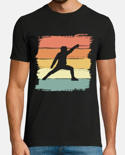 Playera fencing retro vintage for fencing lover