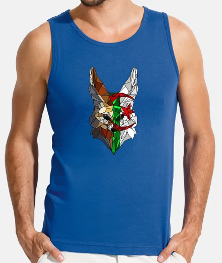 Tee-shirt Fennec et drapeau algérien