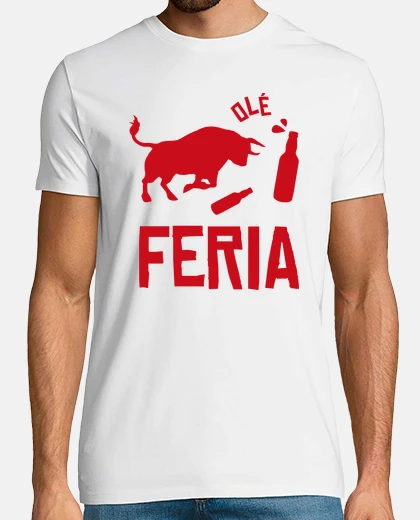Camiseta feria alcohol toro cerveza