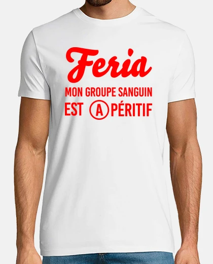 Tee-shirt Feria alcool apéro