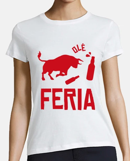 Tee-shirt Feria alcool taureau bière
