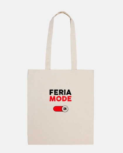 Bag feria mode on - button on off