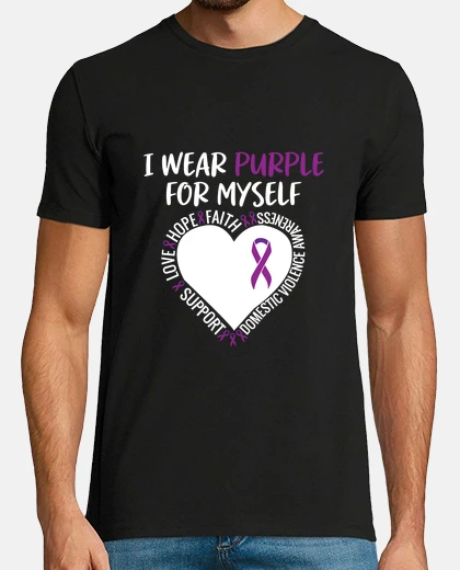 T-shirt fermare la violenza domestica, combattere la violenza domestica,