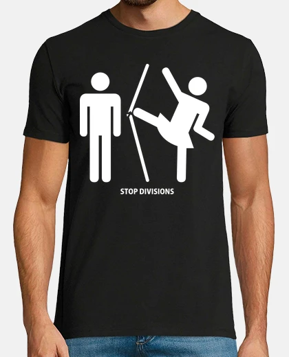 T-shirt fermare le divisioni