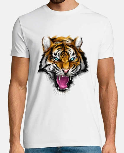 Camiseta feroz tigre