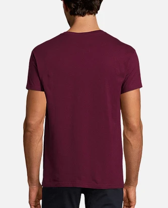 T shirt uomo bordeaux outlet
