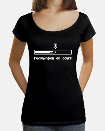 T-shirt fertilizzazione in corso