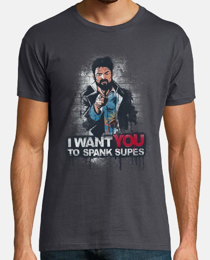 Tee-shirt fessée supes