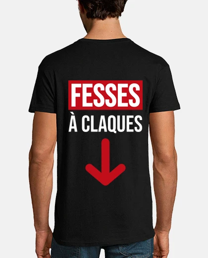 Tee-shirt fesses à claque