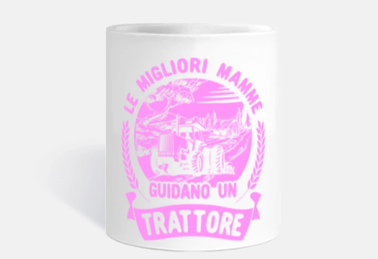 Tazza Festa della Mamma Trattore Agricoltura