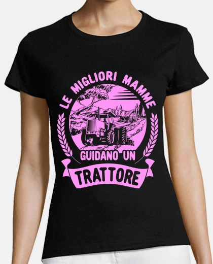 T-shirt Festa della Mamma Trattore Agricoltura