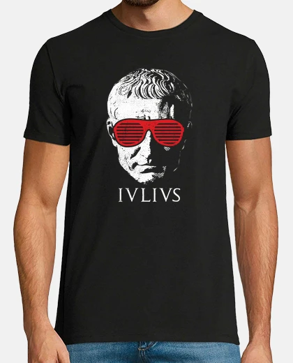 T-shirt festa divertente gaius julius caesar