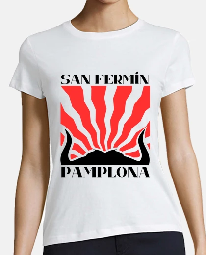 T-shirt feste di san fermin pamplona navarra