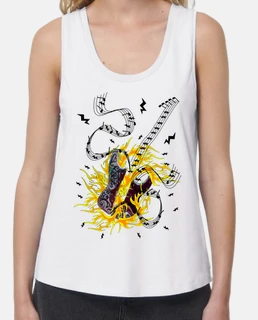 festival rock guitarra hendrix fender mujer