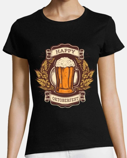 Tee-shirt fete de la biere oktoberfest joyeux