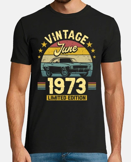 Tee-shirt Fête Juin 1973 50 Ans Anniversaire