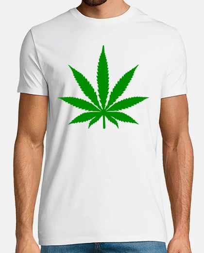 Tee-shirt feuille de marijuana