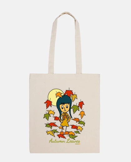 Sac feuilles d'automne épaule