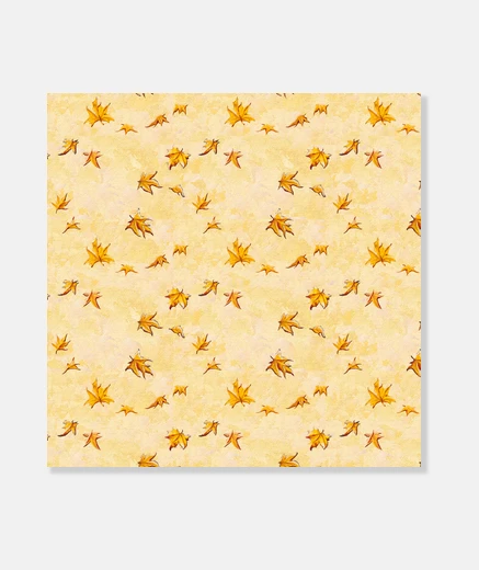 Tableau feuilles pattern