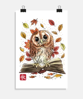 feuilles de hibou and book s