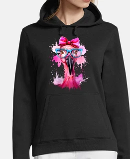fiammante rosa con castone a fiocco blu