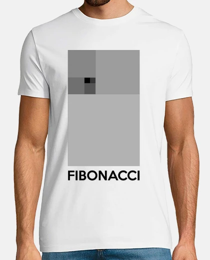 Tee-shirt fibonacci carré