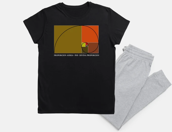 Pyjama fibonacci, divine proportion