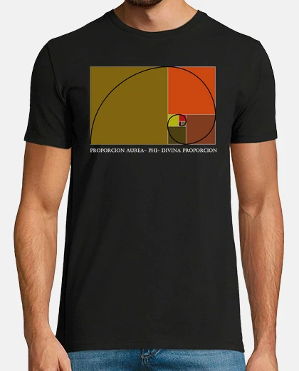 T-shirt fibonacci, proporzione divina