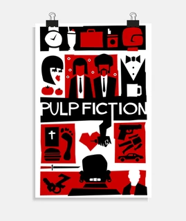 fiction pulp (style saul bass)